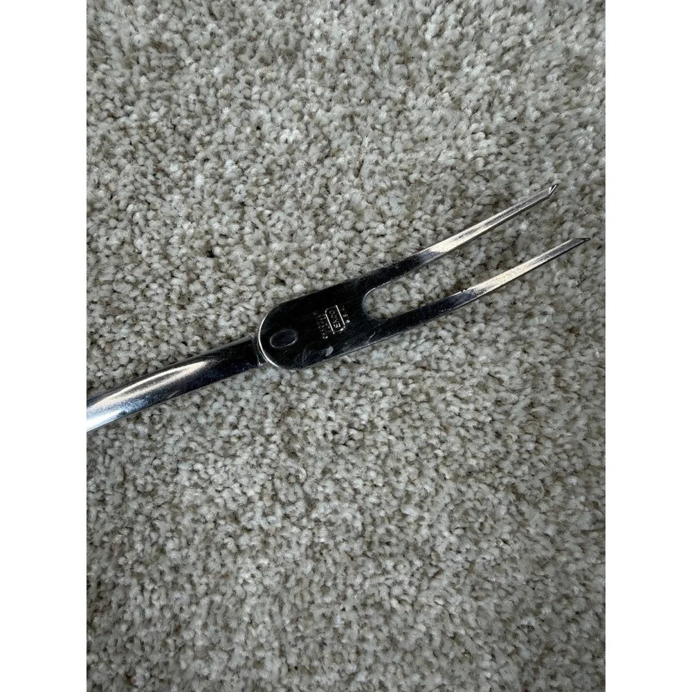 VINTAGE‎ EKCO Meat Fork Vintage Gadget RETRO Serving Fork Stainless Steel 1960s